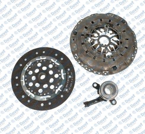 VALEO 845151 Volan+Baski+Balata+Rulman Escape Iv 02> Laguna Ii 01>07 1.9 Dci / Sabit Volanli